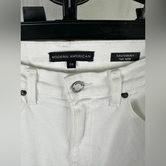Modern American White Savannah Jeans Size 26 (2) NWT - Picture 6 of 16